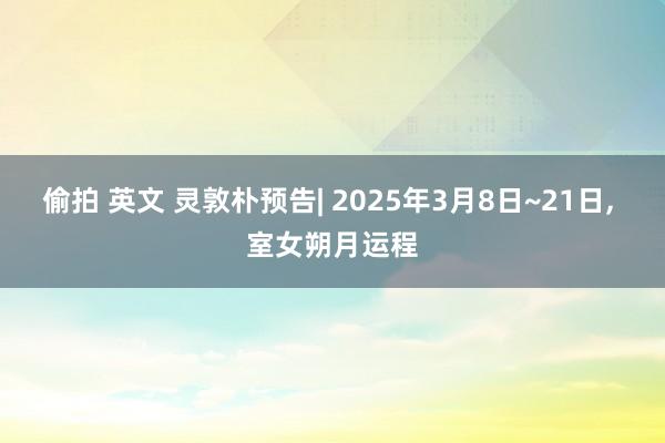 偷拍 英文 灵敦朴预告| 2025年3月8日~21日, 室女朔月运程
