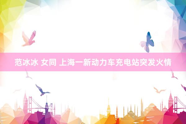 范冰冰 女同 上海一新动力车充电站突发火情